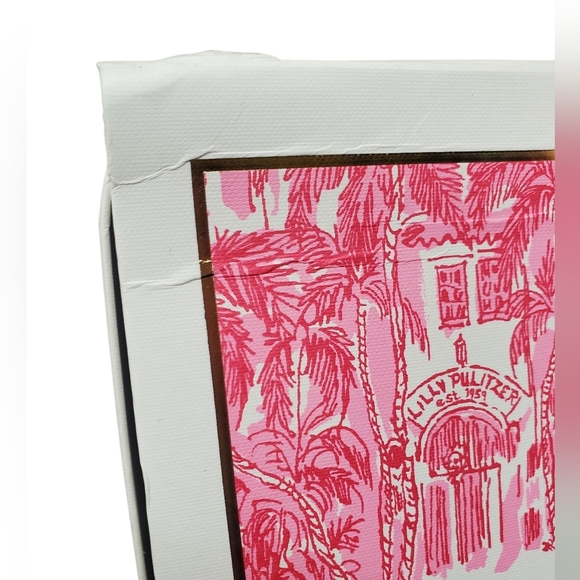 Lilly Pulitzer White Box with Pink Accents - Picture 8 of 8